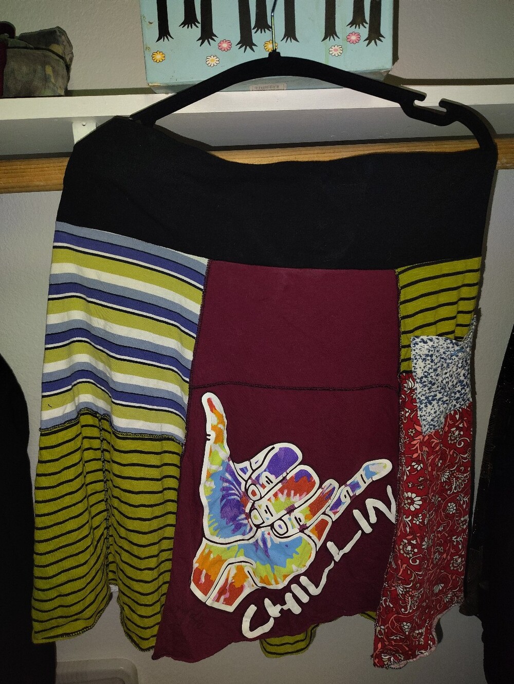 Homemade Patchwork Skirt